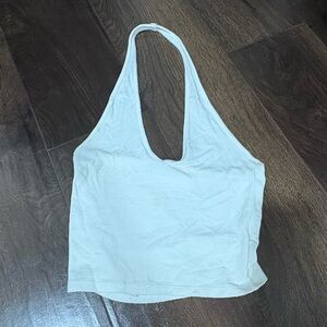 Brandy Melville Cream Halter Top